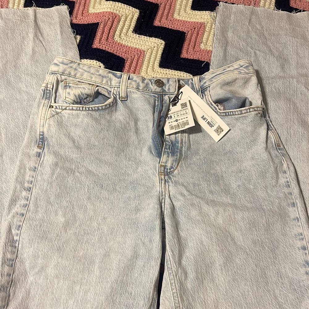 Zara wide leg jeans